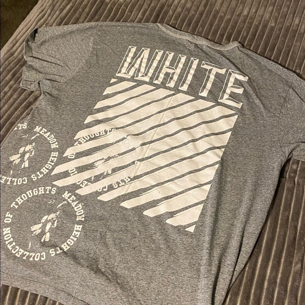 Off White Grey T shirt
